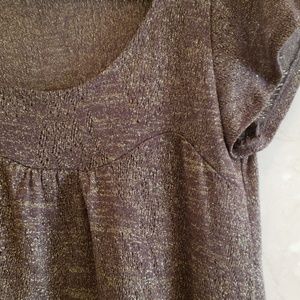 H&M Tops - BRAND NEW H&M BROWN AND GOLD TOP BLOUSE H&M Tops - BRAND NEW H&M BROWN AND GOLD TOP BLOUSE